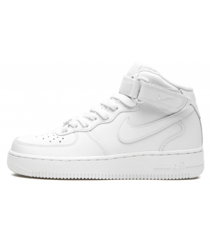 Nike Air Force 1 Mid All White Nike Air Force 1 Mid All White