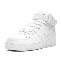 Nike Air Force 1 Mid All White