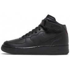 Nike Air Force 1 Mid High All Black