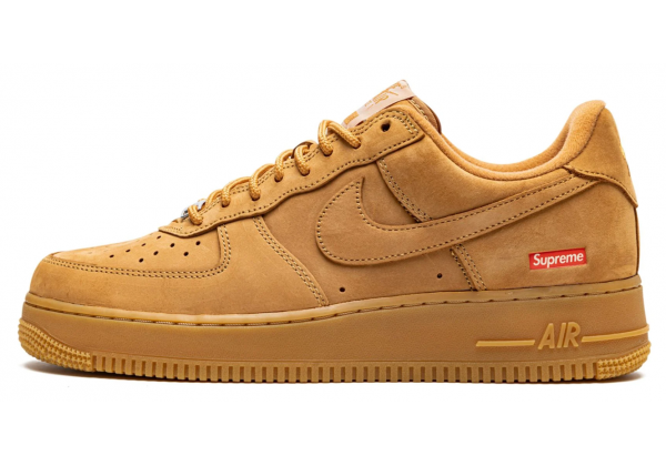 Nike Air Force 1 SP Supreme Mini Box Logo Wheat