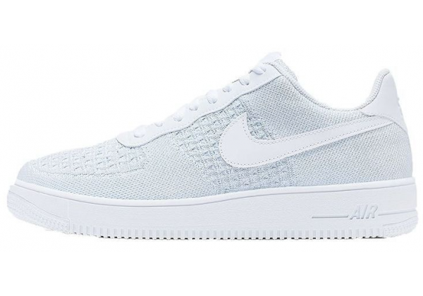 Nike Air Force 1 Flyknit 2.0 White Pure Platinum