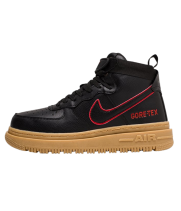 Nike Air Force 1 Gore Tex Black Red Plus