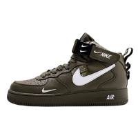 Nike Air Force 1 Mid LV8 Olive с мехом