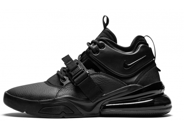 Nike air force мужские высокие triple black