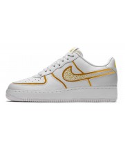 Кроссовки Air Force 1 Nike Low x CR 7 White/Gold