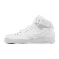 Кроссовки Air Force 1 Nike high 07 premium белые