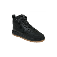 Кроссовки Nike Air Force 1 Lunar Duckboot с мехом Black