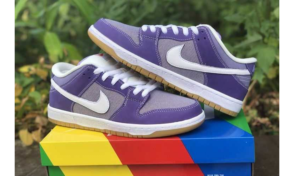 nike sb dunk low pro iso lilac