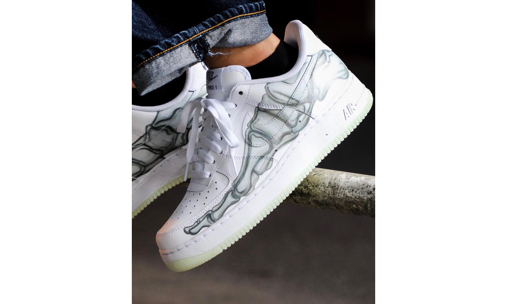 Nike Air Force 1 Skeleton.