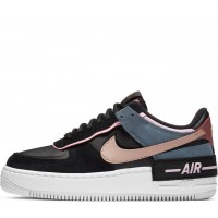 Кроссовки Nike Air Force 1 Shadow Black metallic