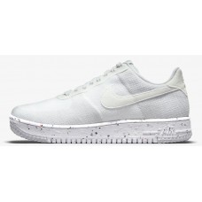 Кроссовки Air Force 1 Nike Crater Flyknit белые