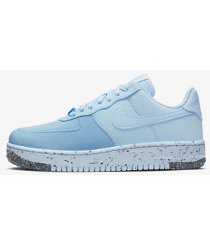 Кроссовки Air Force 1 Nike Low Crater голубые