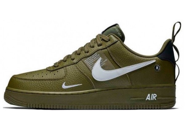 Кроссовки Nike Air force 1 зеленые