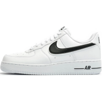 Кроссовки Nike Air Force 1 07 Белые с черным