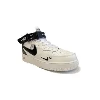 Кроссовки Air Force 1 Nike Mid '07 LV8 White с Мехом