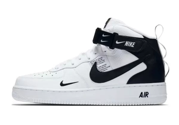 Кроссовки Air Force 1 Nike Mid '07 LV8 White с Мехом
