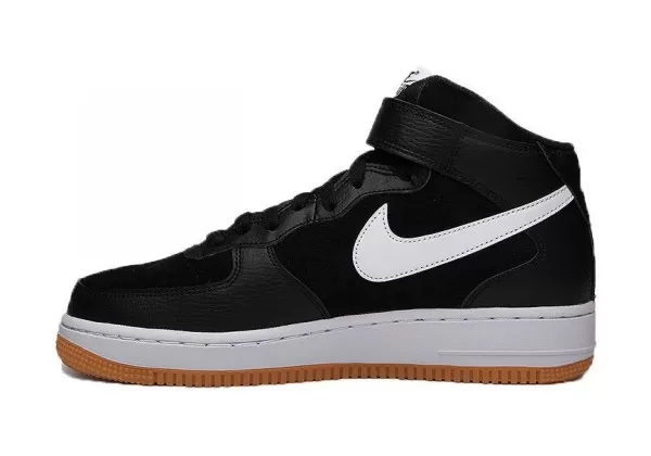Кроссовки Air Force 1 Nike Mid Black/White
