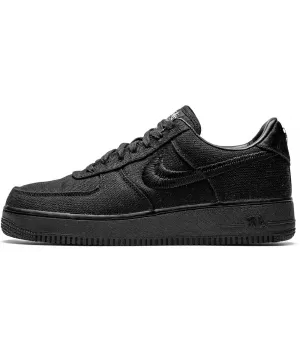 Кроссовки Air Force 1 Nike Low Stussy Black