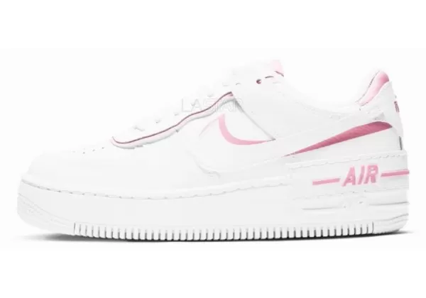 Кроссовки Air Force 1 Nike Magic Flamingo белые