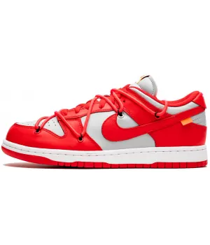Nike Air Force 1 SB Dunk Low Off-White Red