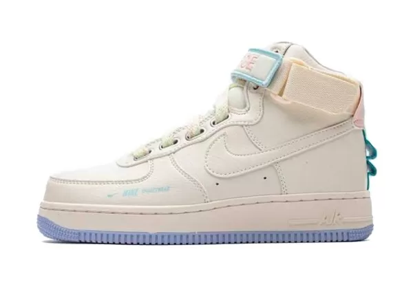 Кроссовки Air Force 1 Nike Mid Purple/Pink/Blue